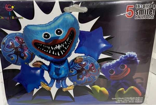 Producto - SET DE GLOBOS HUGGY WUGGY