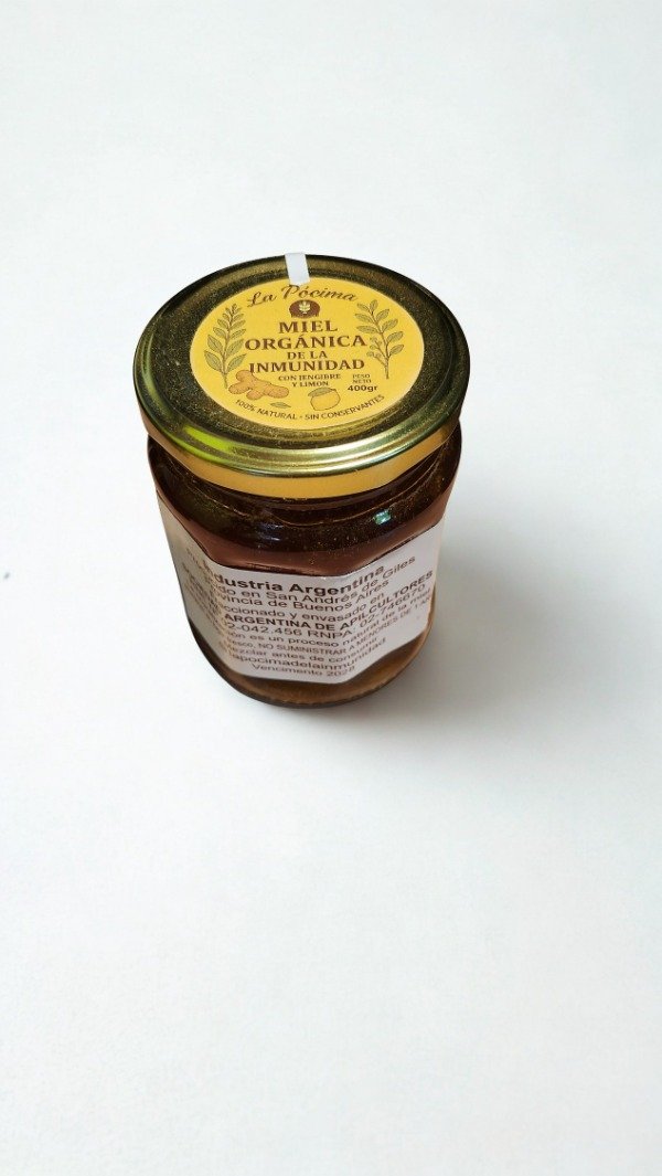 Producto - La Pócima de la Inmunidad con limón y jengibre