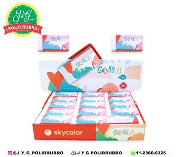 Producto - GOMA SKYCOLOR