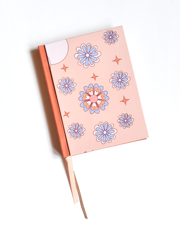 Producto - cuaderno pocket A6 flores vintage