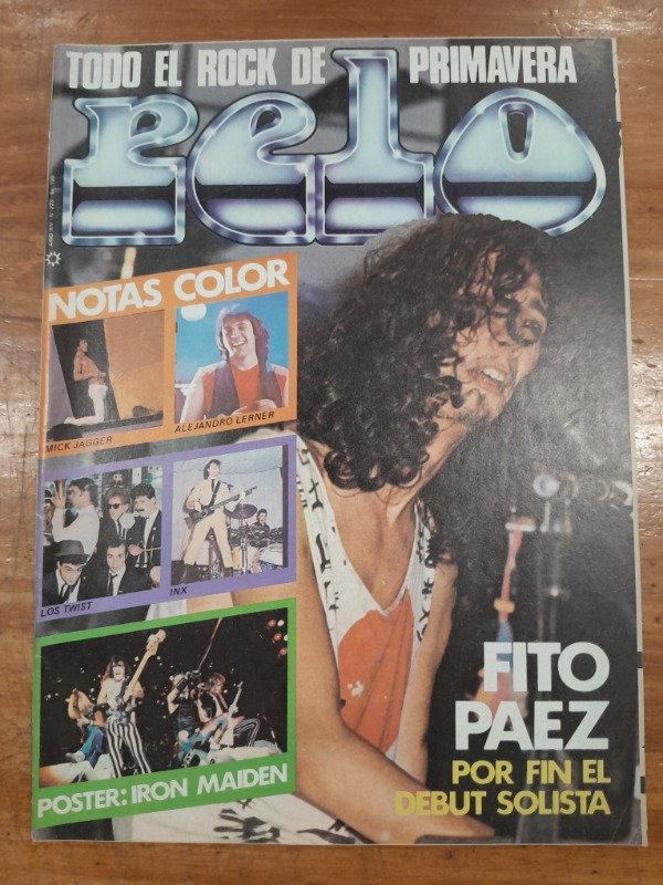 Producto - Revista Pelo Año XV N 223 - Fito Paez