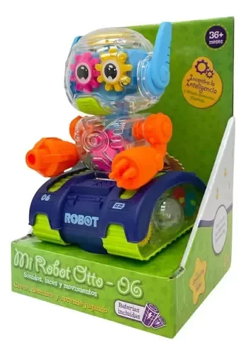 Producto - Robot a Pila con Luz 6785