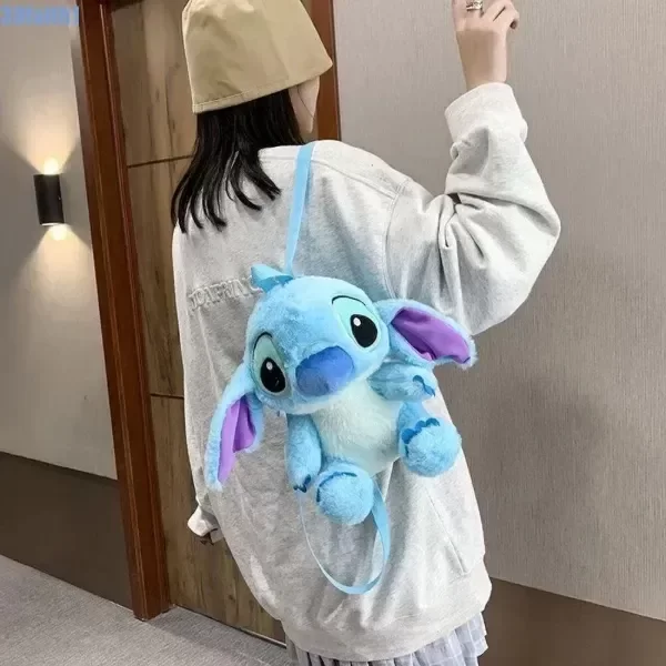 Producto - MOCHILA PELUCHE STITCH AZUL