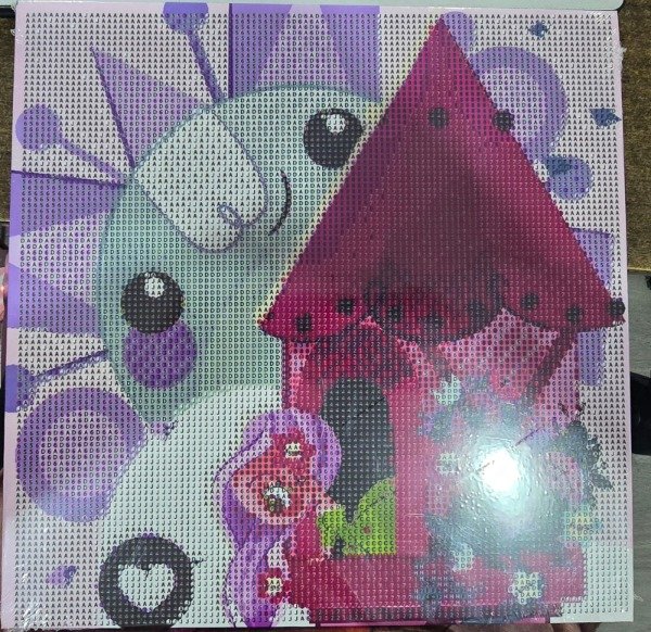 Producto - DIAMOND PAINTING 30X30 BASTIDOR RAPUNZEL EN SU CASTILLO