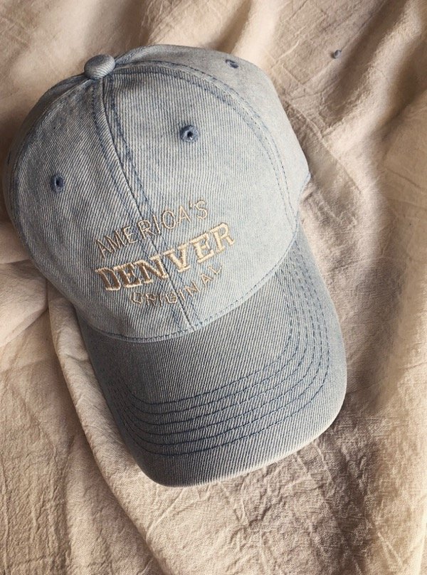 Producto - Gorra jeans bordada denver