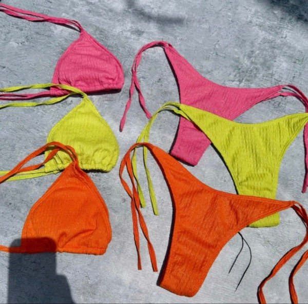 Producto - Bikini texturada con glitter