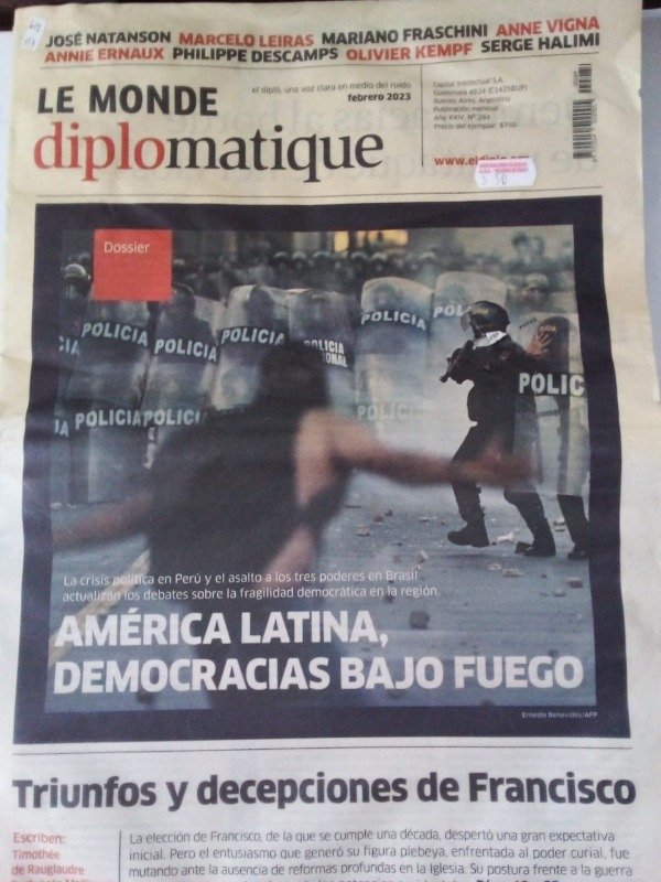 Producto - Le Monde Diplomatique #284 - América latina democracias - Febrero 2023