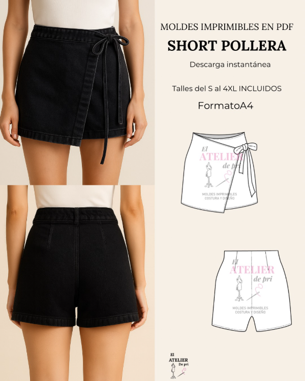 Producto - SHORT POLLERA