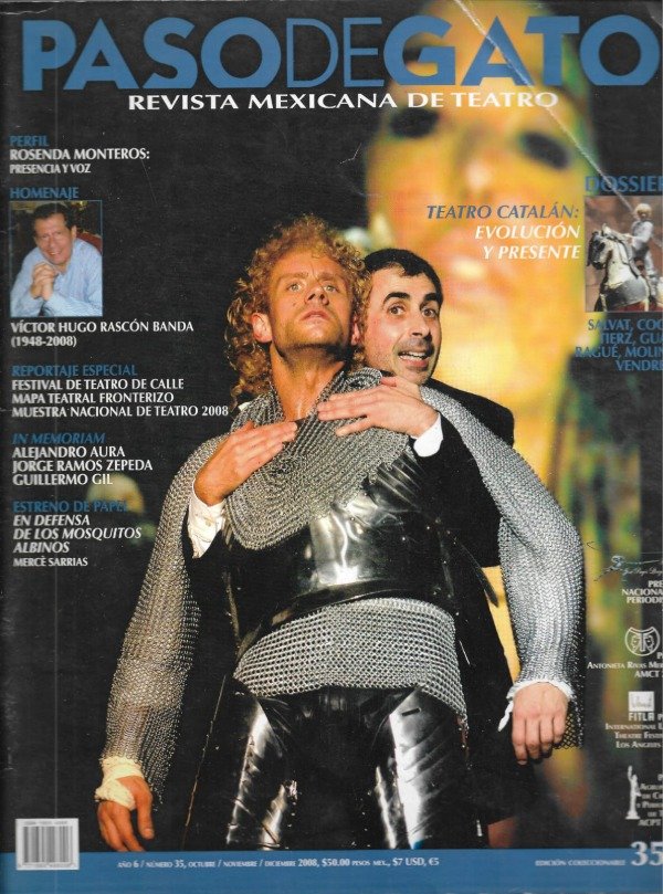 Producto - Revista Paso de gato 35. Obra: En defensa de los mosquitos albinos de Sarrias