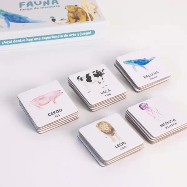 Producto - Fauna Juego de memoria - 1