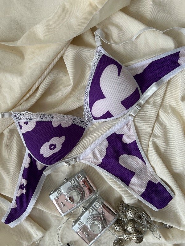 Producto - Conjunto Canarias Violeta