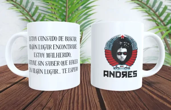 Producto - Taza - andres calamaro frase 3