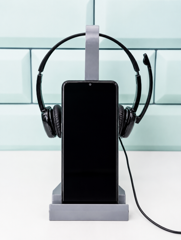 Producto - Soporte teléfono + auricular