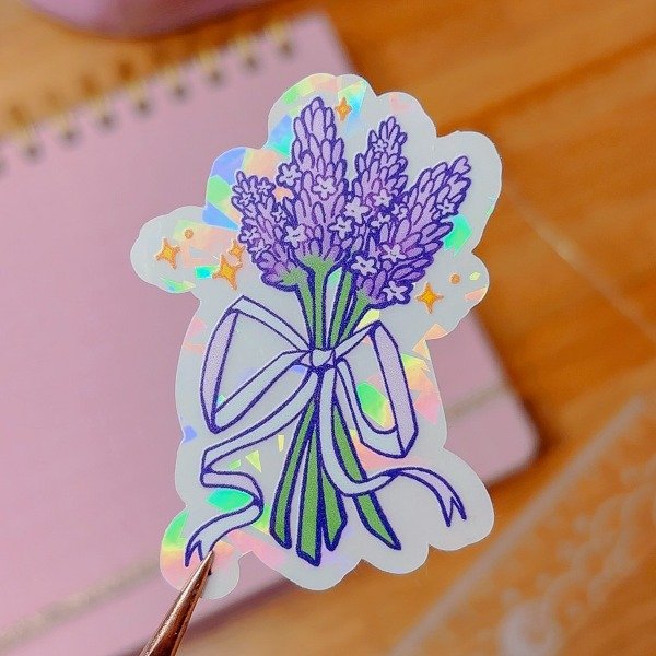 Producto - Sticker Lavandas