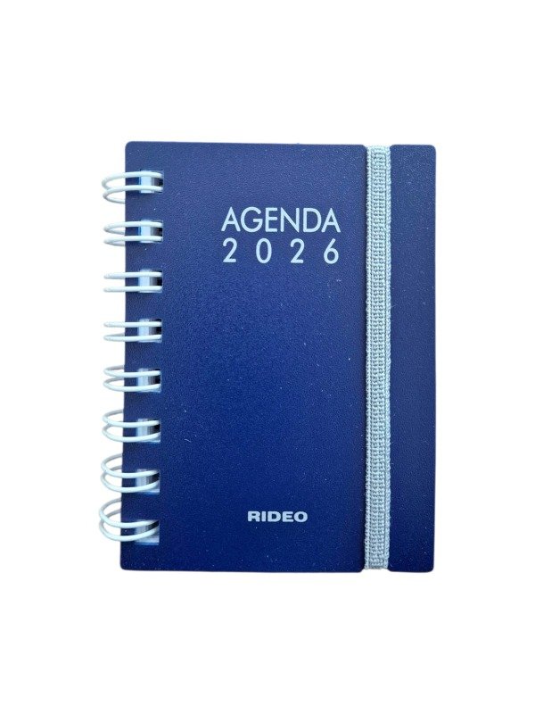 Producto - Agenda 2026 Rideo Ocean N5 Dos Días Por Hoja 8x11cm