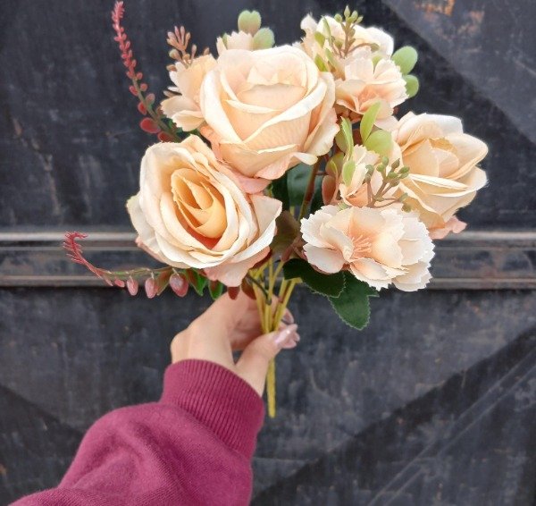 Producto - Ramo vintage 7 rosas