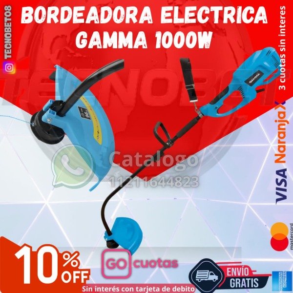 Producto - BORDEADORA ELECTRICA GAMMA 1000W