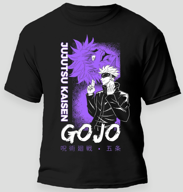 Producto - Remera Jujutsu Kaisen Gojo Anime