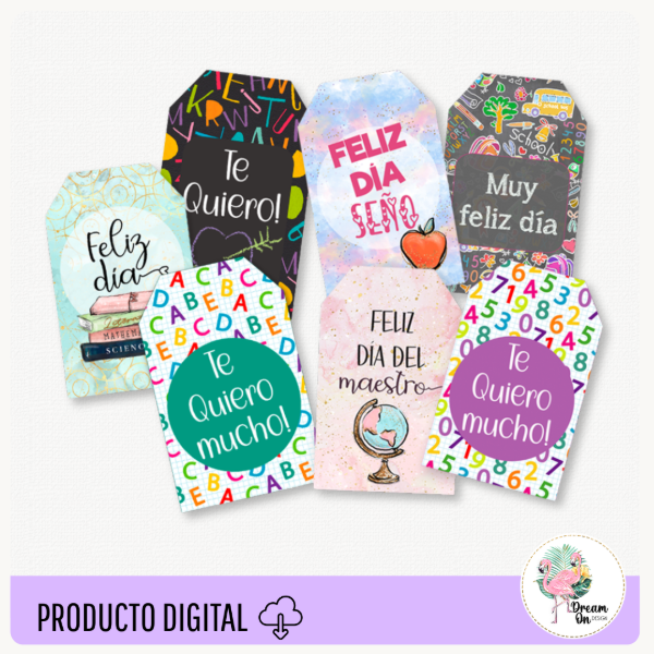 Producto - Kit Tags Día del Maestro - 0