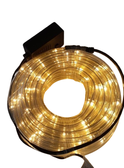 Producto - Rollos Luces Blanca CALIDA para EXTERIORES de 5 mt