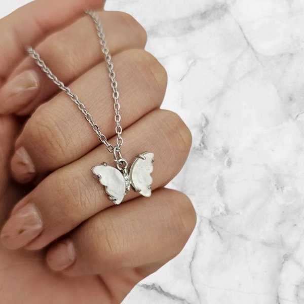 Producto - Collar dije mariposa AQ 70024