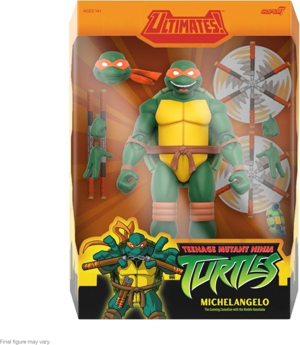 Producto - TORTUGAS NINJA MICHELANGELO NICKELODEON SUPER 7
