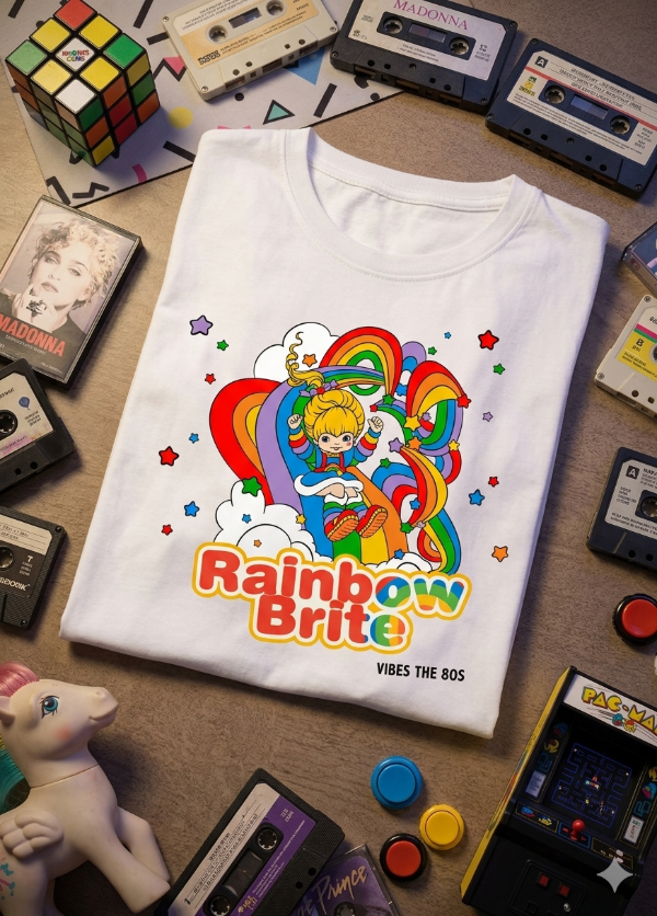 Producto - Remera Mujer Rainbow Brite Arcoiriss