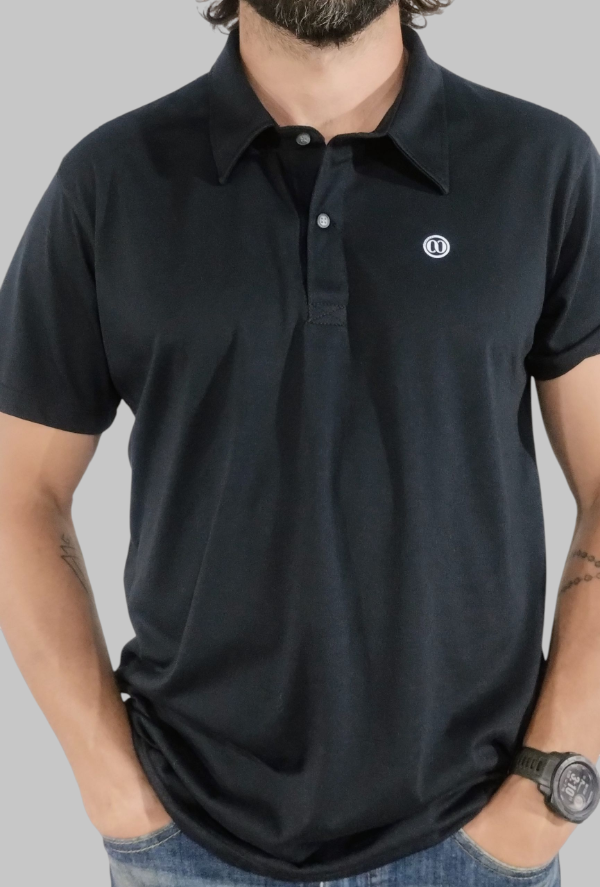 Producto - CHOMBA HOMBRE NEGRO
