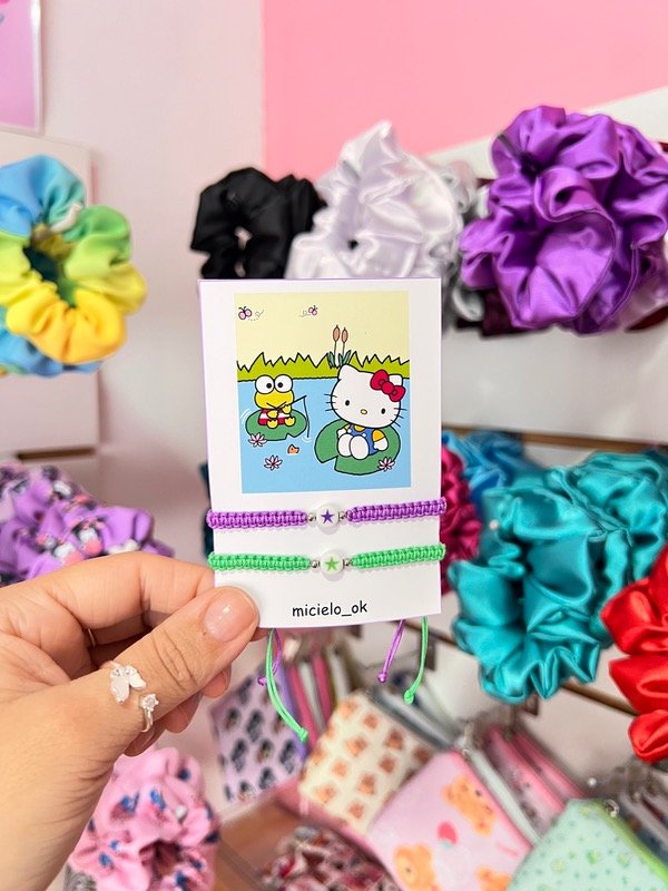Producto - PULSERAS KITTY Y KEROPPI