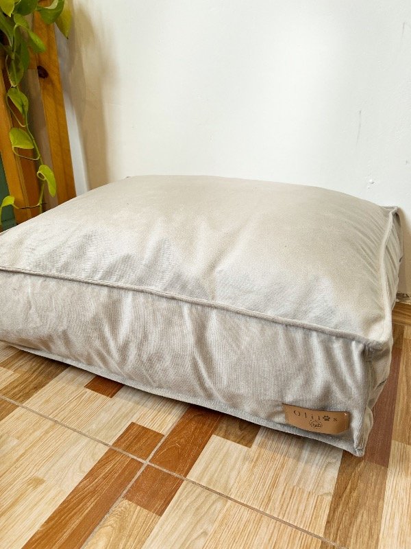 Producto - Camas Pana Gris
