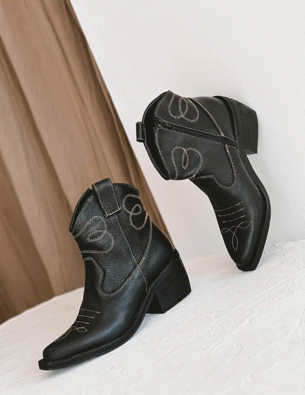 Producto - Texanas Cuero Tijuana Negro