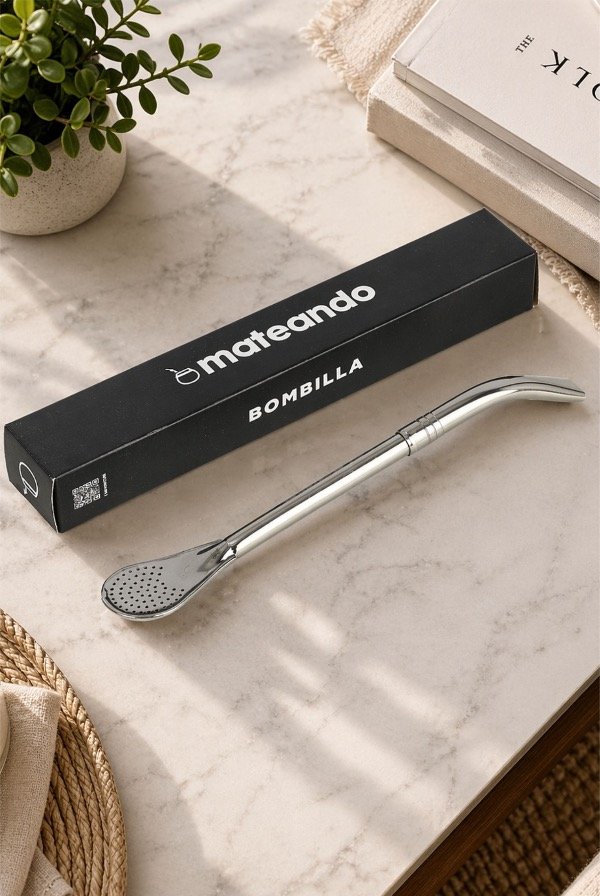 Producto - BOMBILLA PICOLORO ACERO INOX LARGA