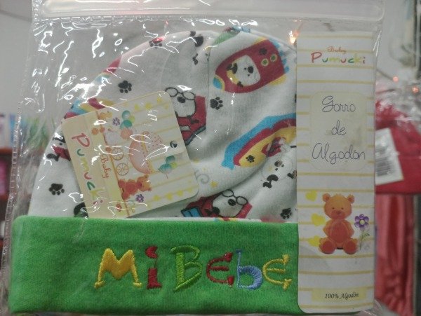 Producto - Gorrito Pumicki 100 por ciento Algodón
