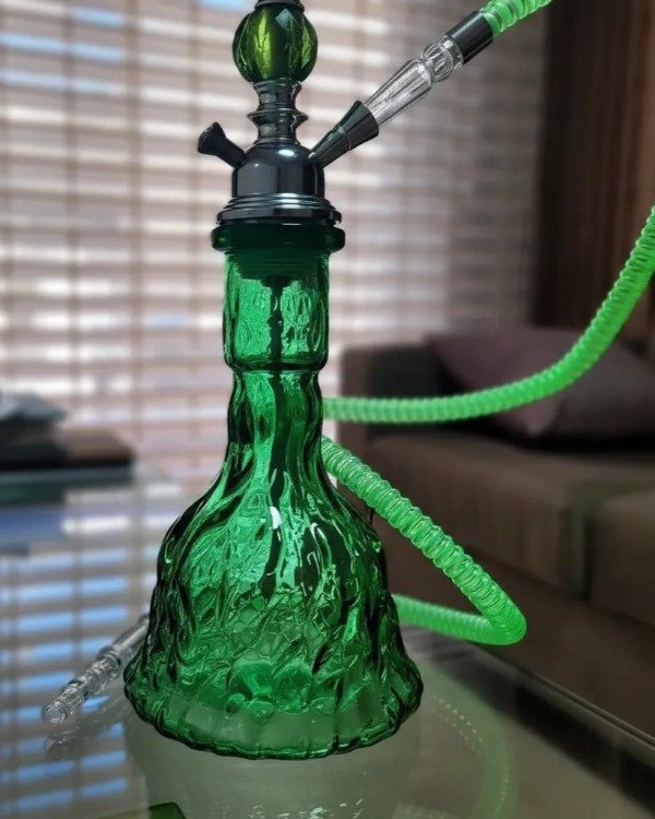 Producto - Narguile Shisha Pipa De Agua labrada 50cm - 1