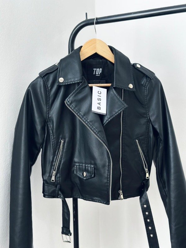 Producto - Campera ecocuero Heavy negra
