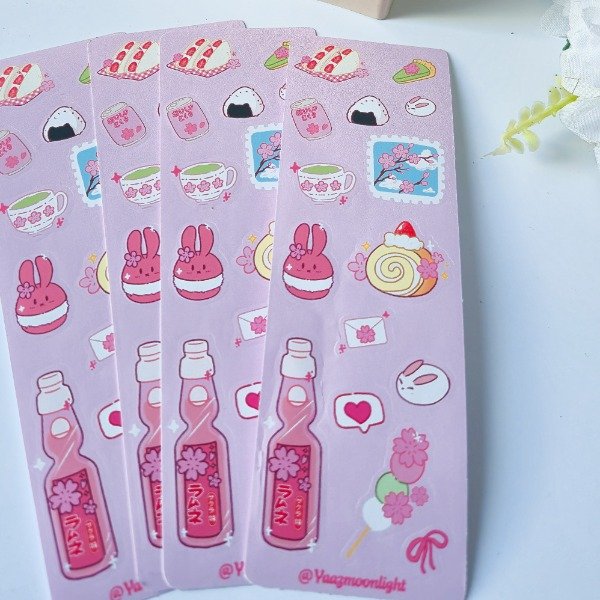 Producto - Plancha Sticker Vinilo - Haru