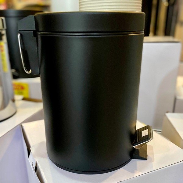 Producto - Tacho De Basura Negro 12L YS007