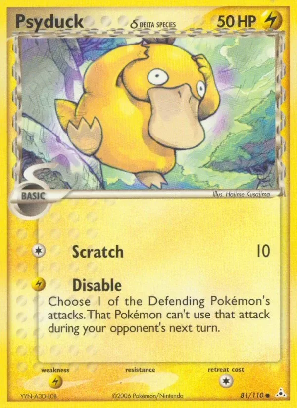 Producto - Psyduck (81/110) (Delta Species) [EX: Holon Phantoms]