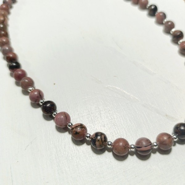 Producto - RODONITA Y PLATA 925 - 0