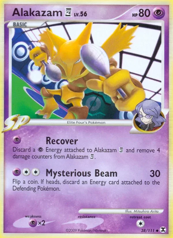 Producto - Alakazam 38/111 Platinum: Rising Rivals