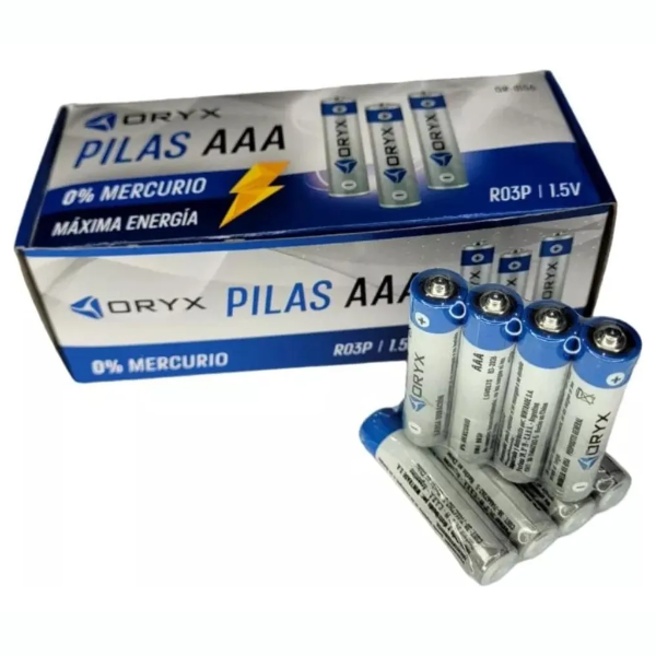 Producto - Pilas AAA ORYX (Precio por unidad)
