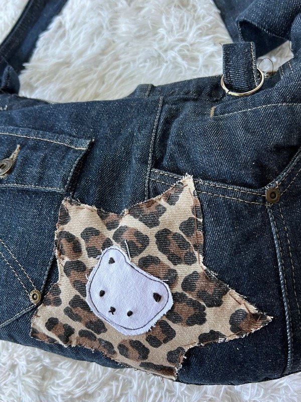 Bag jeans y2k teddy star — imagen 5