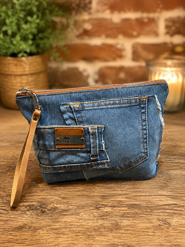 Producto - Neceser con jean reciclado