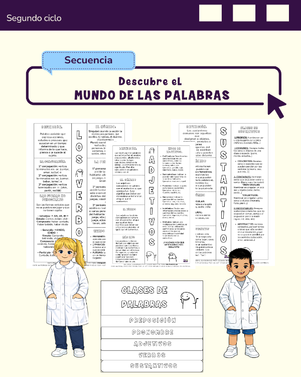 Producto - DESCUBRE EL MUNDO DE LAS PALABRAS