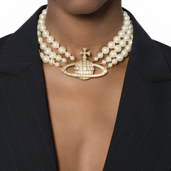 Producto - Collar Reira Triple Dorado