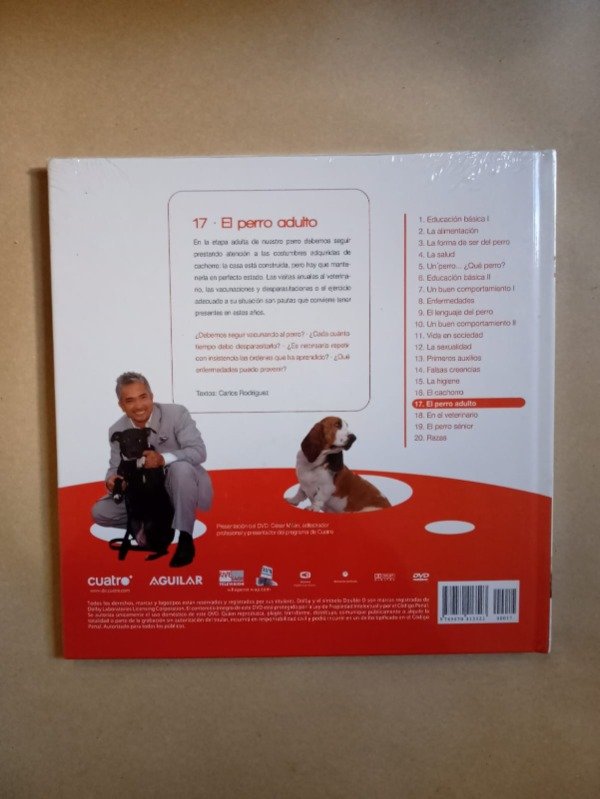 Producto - El encantador de perros #17 - Carlos Rodríguez - Aguilar Libro + DVD - Tapa dura - 1