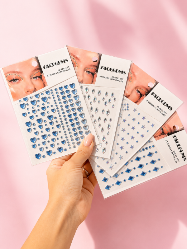 Producto - Plancha Strass Plateadas x 2un
