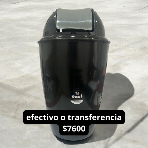 Producto - TARRO BASURA 14 LTS CON TAPA VAIVEN YESI