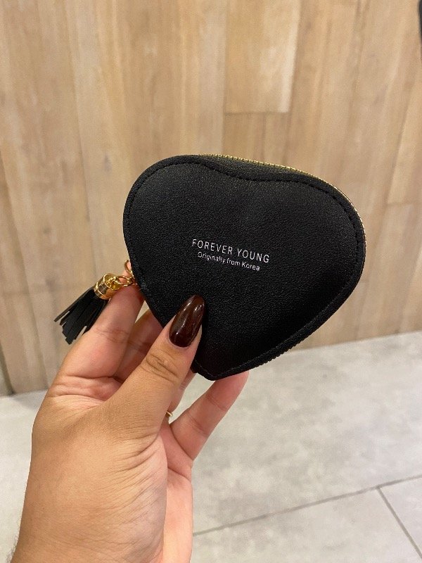 Producto - Monedero heart negro