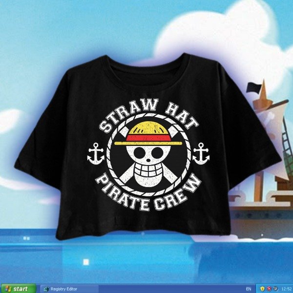 Producto - STRAW HAT PIRATE CREW - Pupera Oversize